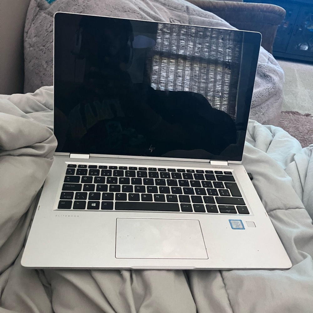 Intel Silver 2-in-1 Touchscreen Laptop